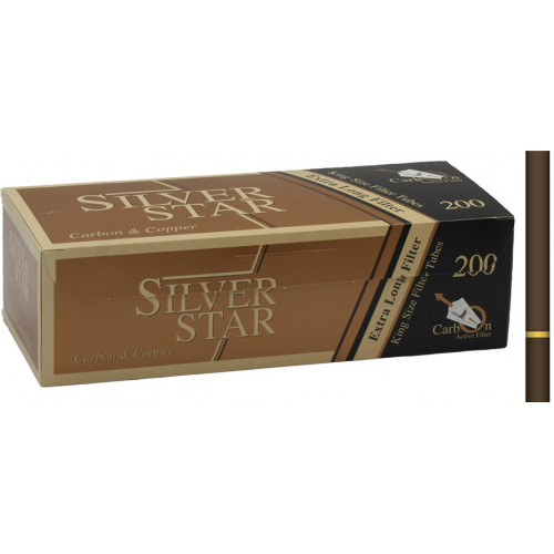 22725-500x500-1-4.jpg Гильзы SILVER STAR dual Copper&Carbon XL 8,1/25мм (200) — изображение 1